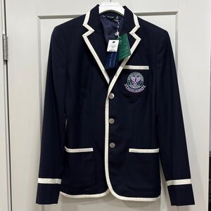 Ralph Lauren 100% Wool Wimbledon Blazer—STUNNING!! New With Tags—Size 4